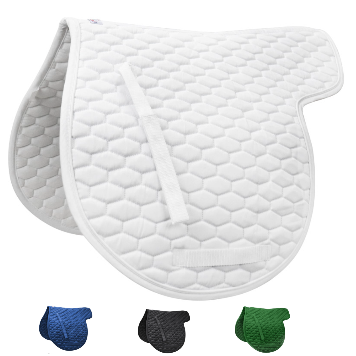 Derby Originals All Purpose Quilted Contour English Saddle Pad