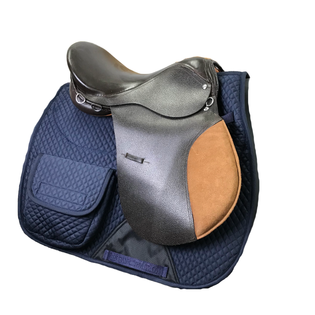 Derby Originals All Purpose English Saddle Pad with Pockets