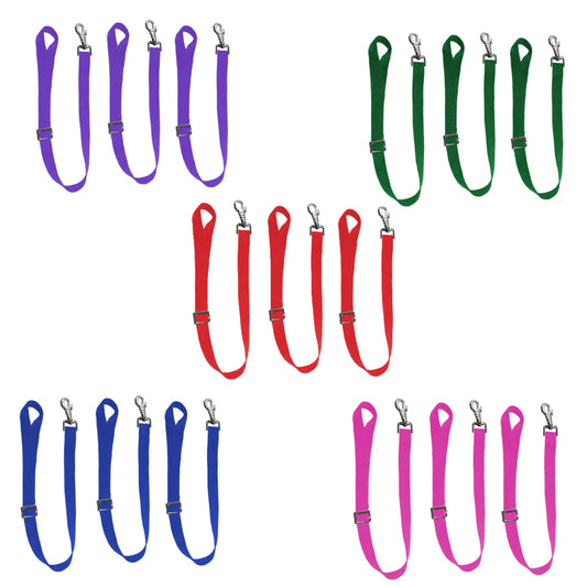 DERBY ORIGINALS HEAVY DUTY ADJUSTABLE  NYLON HANGING BUCKET STRAPS FOR WATER AND FEED BUCKETS-LOT