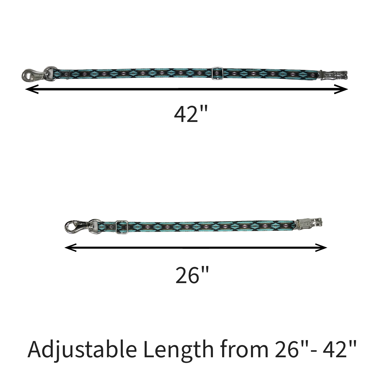 Derby Originals Premium Adjustable Trailer Ties Measurement