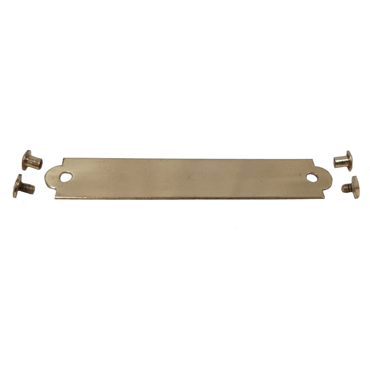 Brass Name Plate Designed for Horse Halters 7/8" X 5"