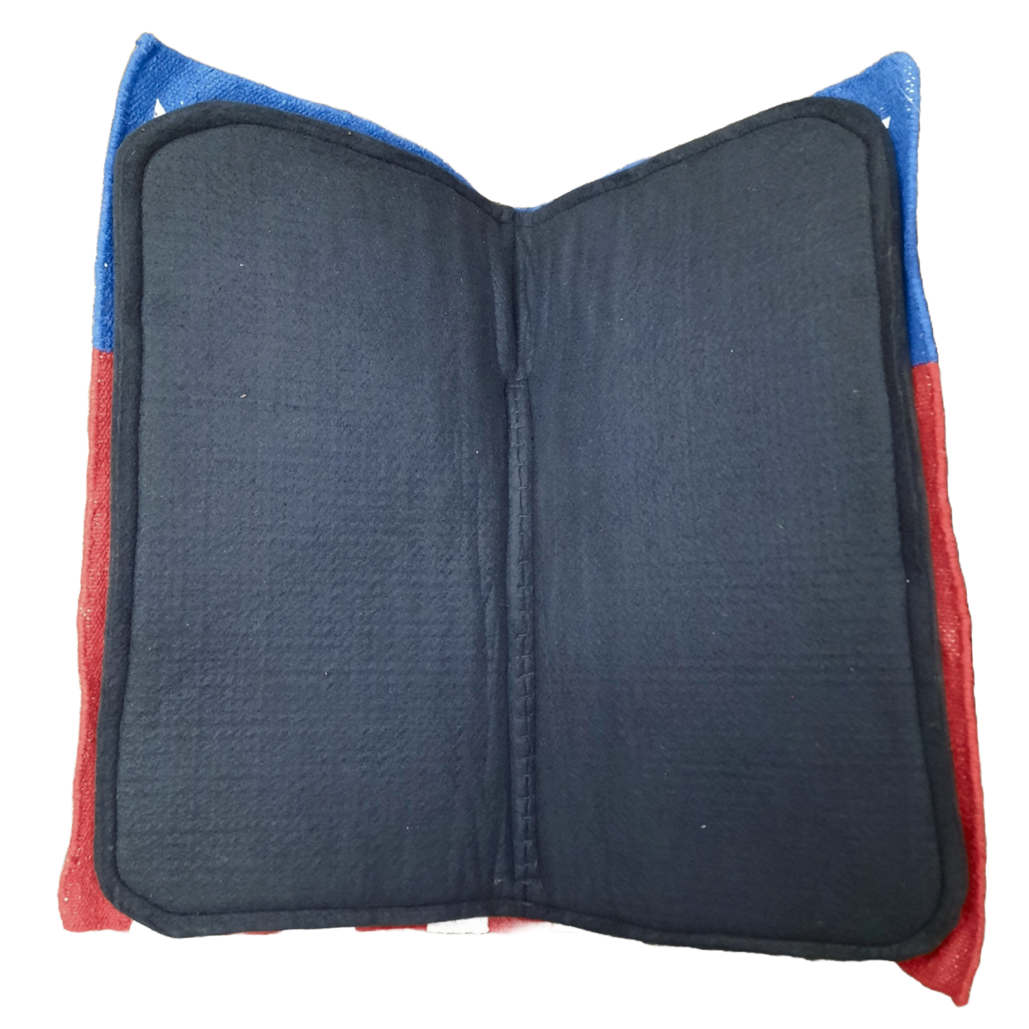 Tahoe Patriotic American Flag Wool Felt Padded Contour Saddle Pad Contour Bottom