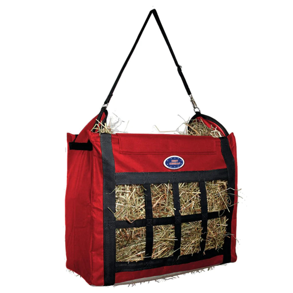 Derby Originals Top Load Hay Bag with Super Tough Red