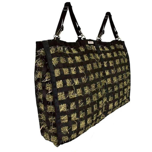 Derby Originals XL Superior Slow Feeder Horse Hay Bag – 2" Square Opening, Restricted Slow Feed Design, Super Tough Bottom, 1-Year Warranty