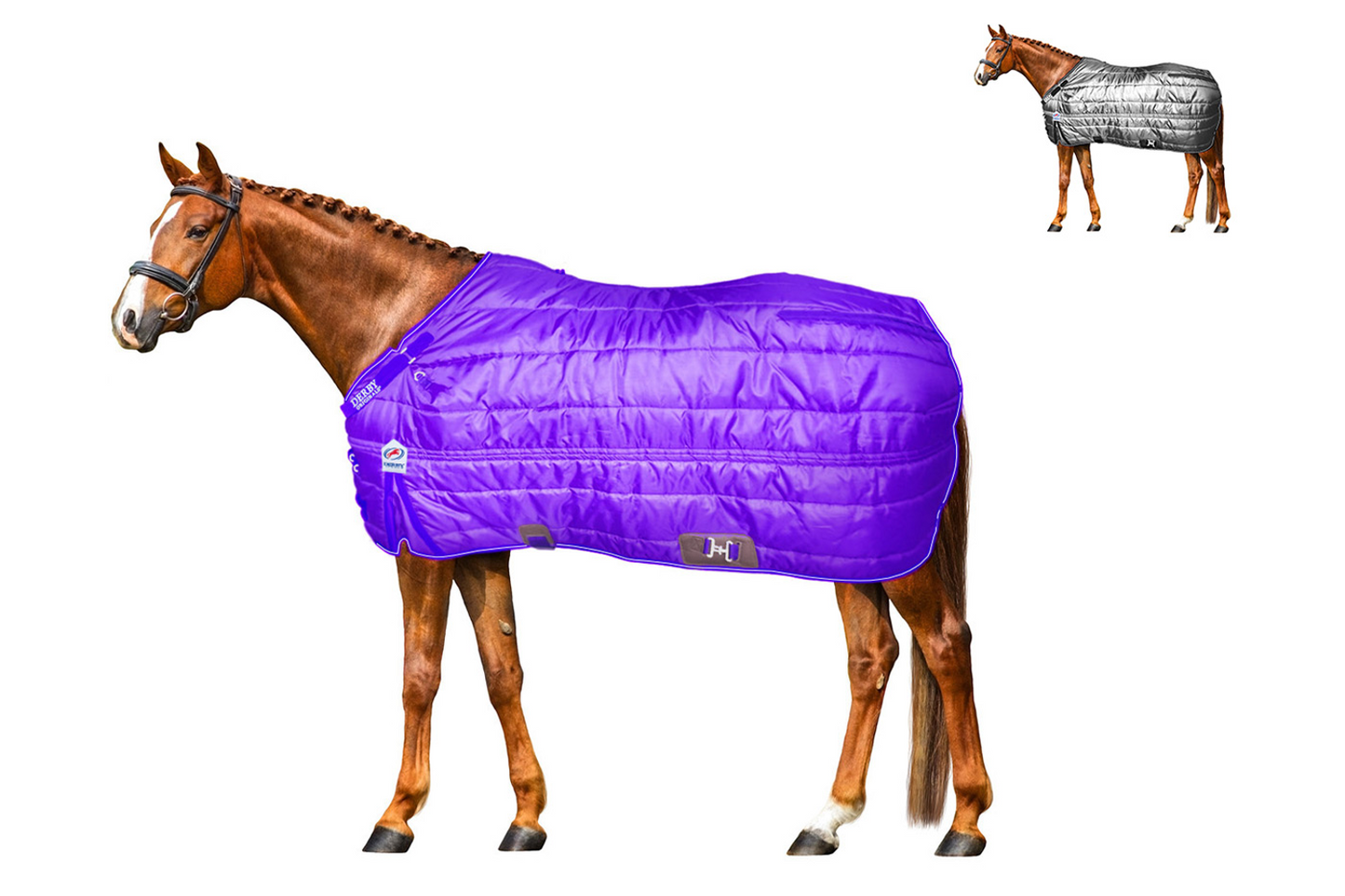 Reflective Winter Horse Stable Blanket 200g Medium Weight