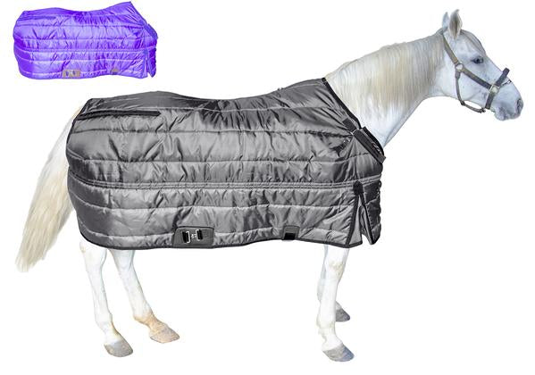 Derby Originals WindStorm 420D Breathable 200g Medium Weight Horse and Draft West Coast Winter Stable Blanket Charcoal Main Image