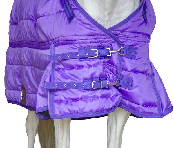Derby Originals WindStorm 420D Breathable 200g Medium Weight Horse and Draft West Coast Winter Stable Blanket Close Up