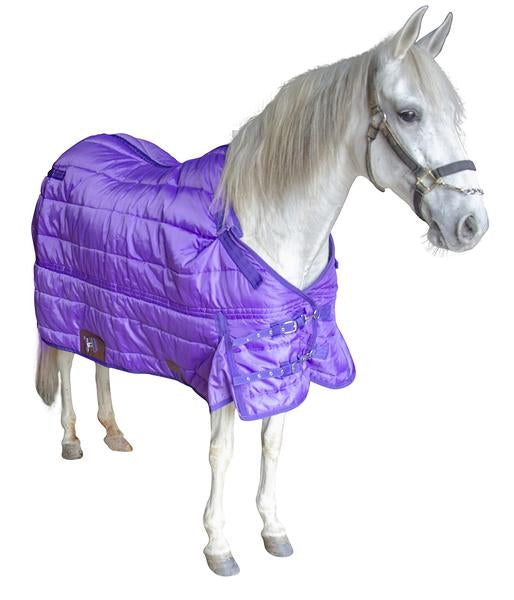 Derby Originals WindStorm 420D Breathable 200g Medium Weight Horse and Draft West Coast Winter Stable Blanket Purple Color