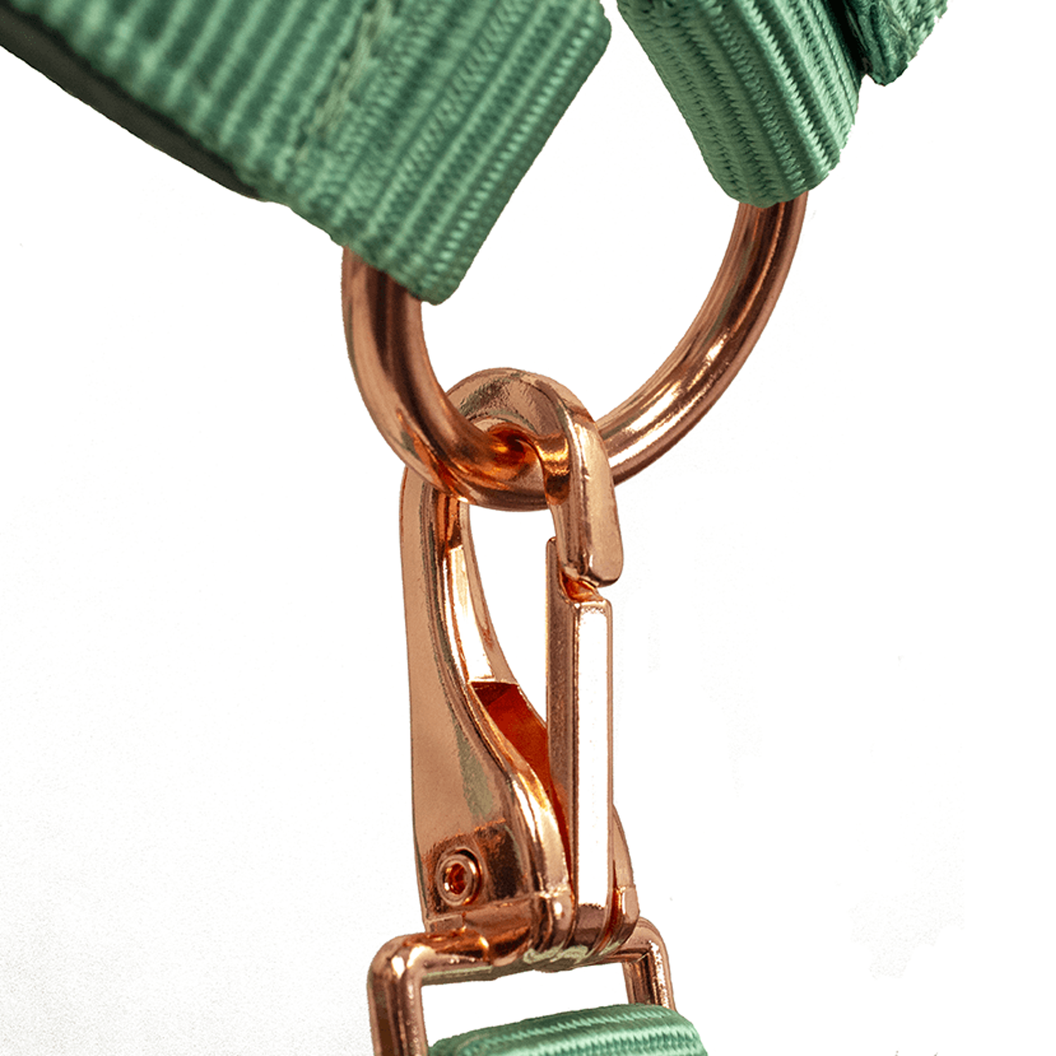 Derby Originals Reflective Safety Stable Horse Halters Rose Gold Clip