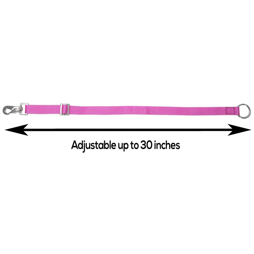 Derby Originals Heavy Duty Adjustable 30” Nylon Hanging Bucket Straps for Water and Feed Buckets Strap Length