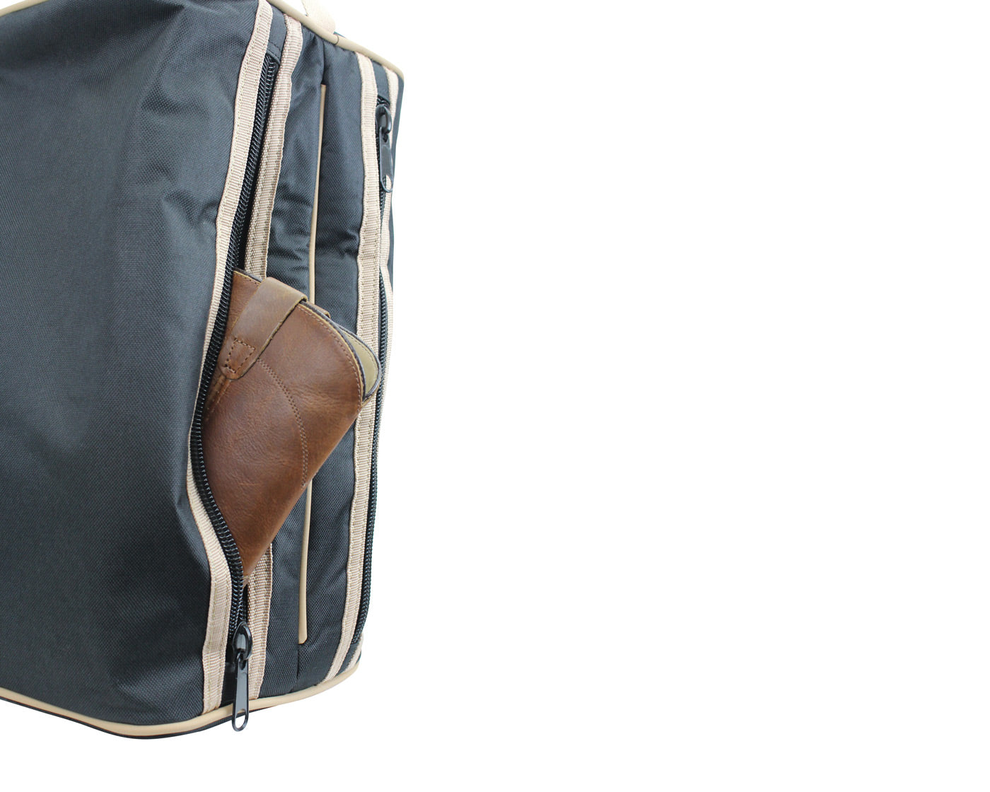 Western Boot Carry Bag 3 Layer Padded Paris Tack detail