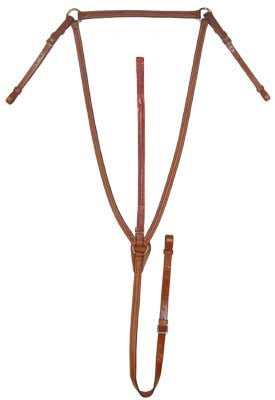 Paris Tack English Breastplate with Standing Attachment
