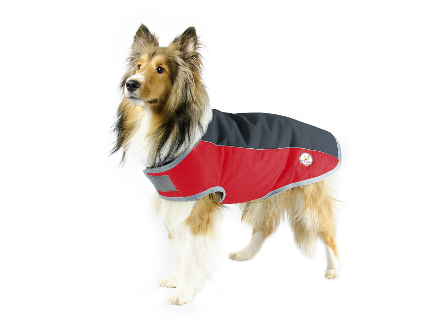 Comfort Fit Classic 600D Winter Dog Coat Red color