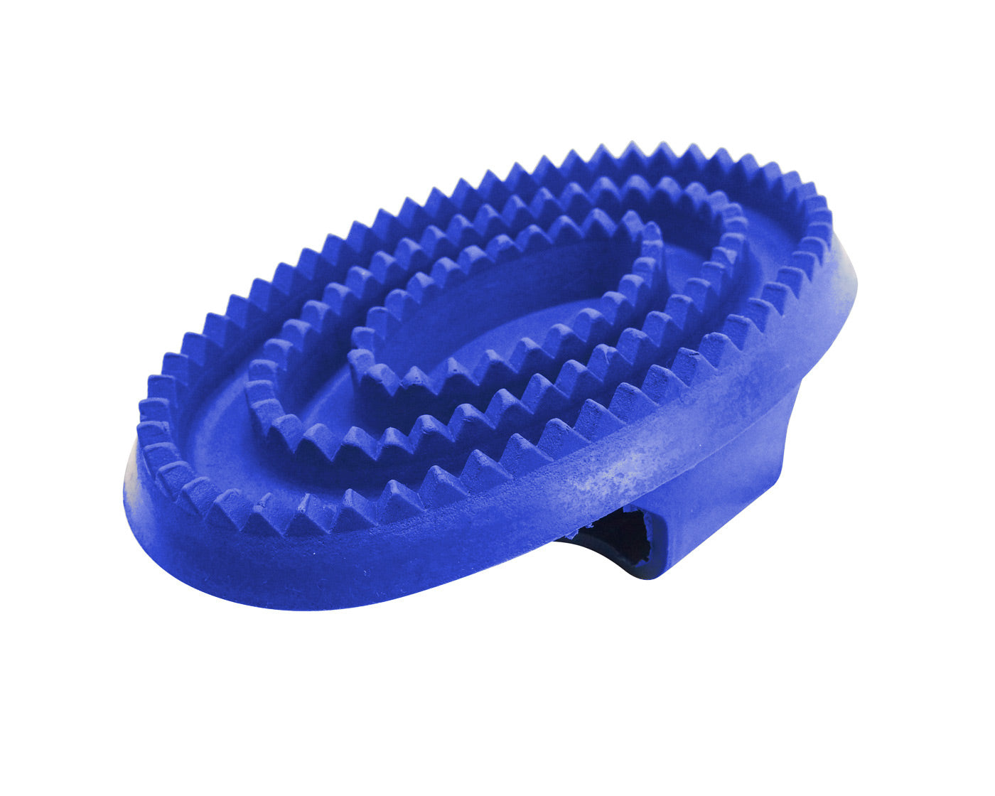 Derby Originals Large Rubber Curry Comb -Blue Color