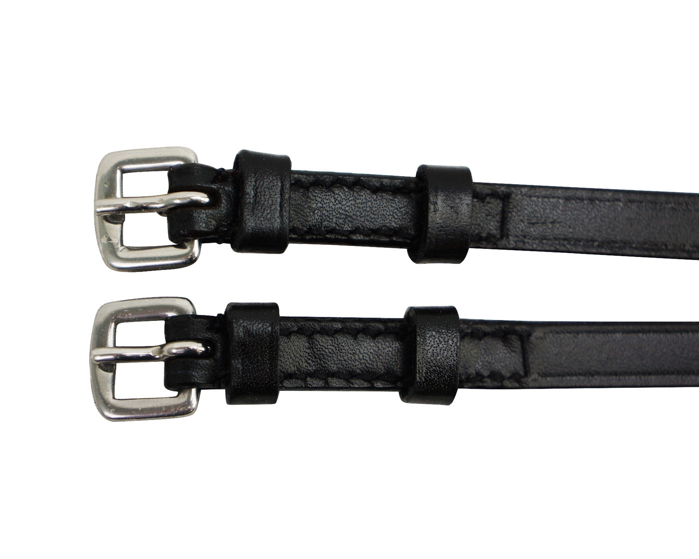 DERBY ORIGINALS PREMIUM ENGLISH LEATHER SPUR STRAPS WITH ONE YEAR WARRANTY double buckle