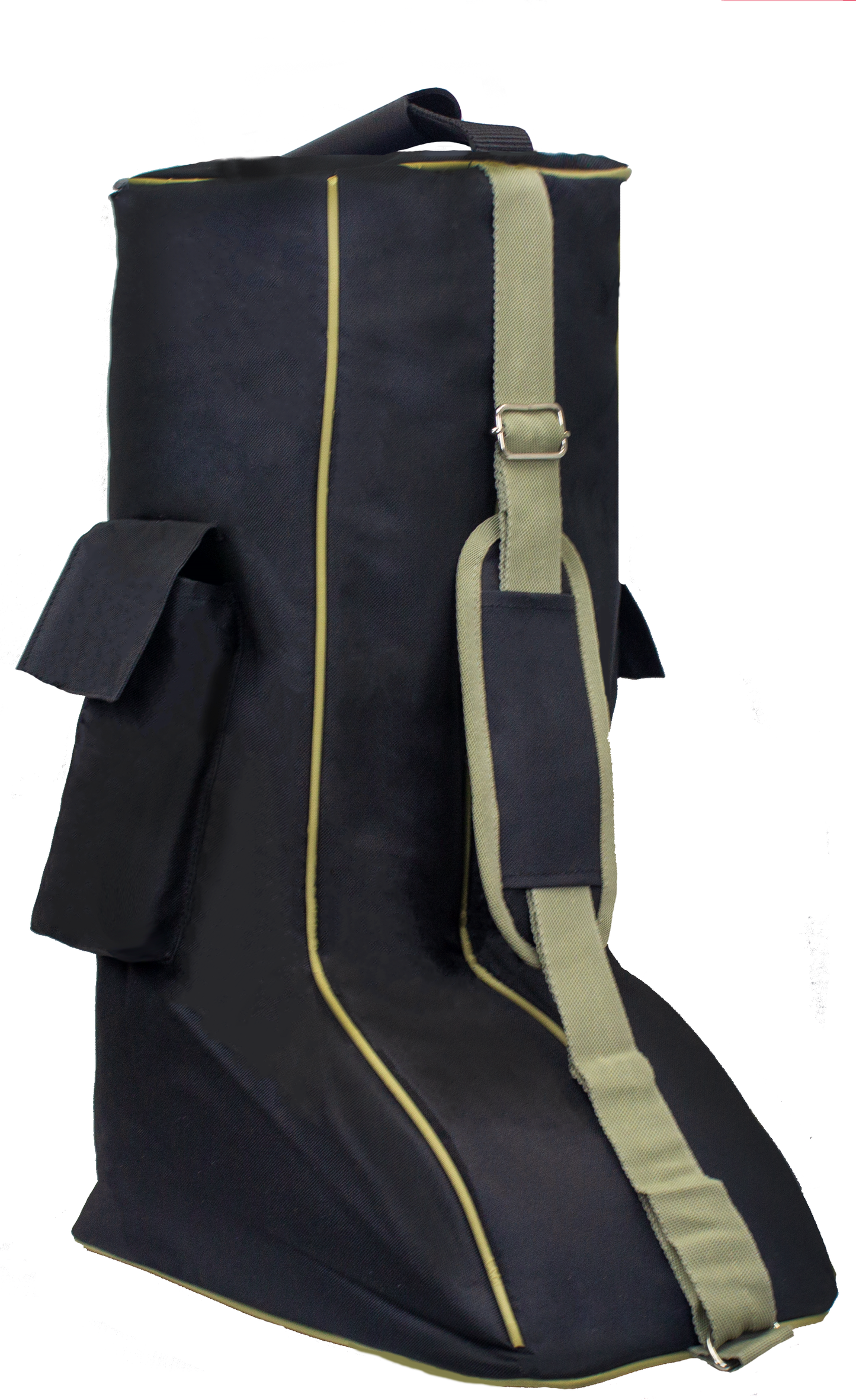 Derby Originals 600D Nylon Padded Tall English Riding Boot Carry Bag  Black Main