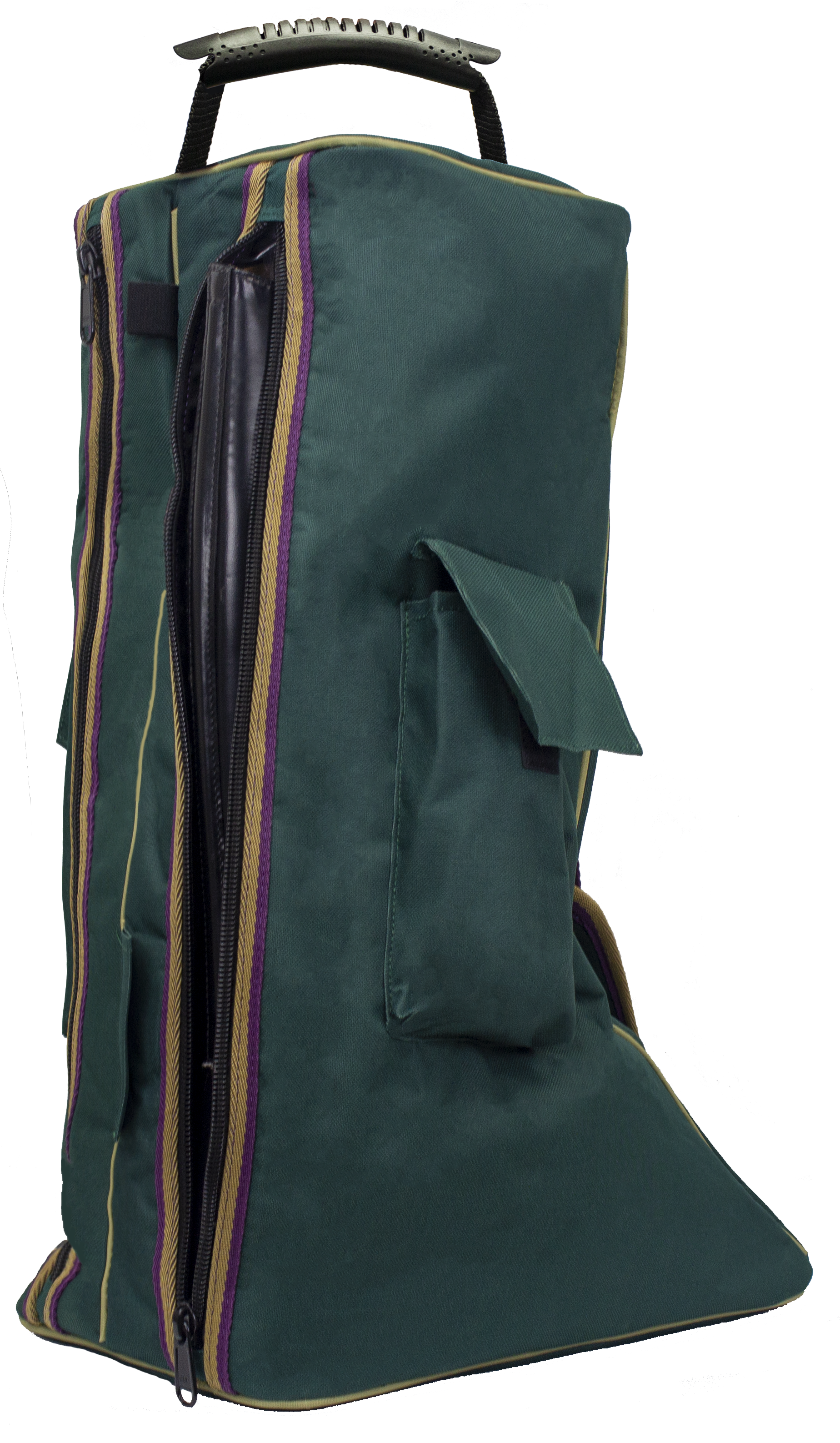 Derby Originals 600D Nylon Padded Tall English Riding Boot Carry Bag  Side
