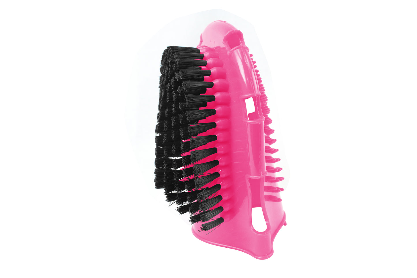 Derby Grooming Mitt Brush Combo Pink View