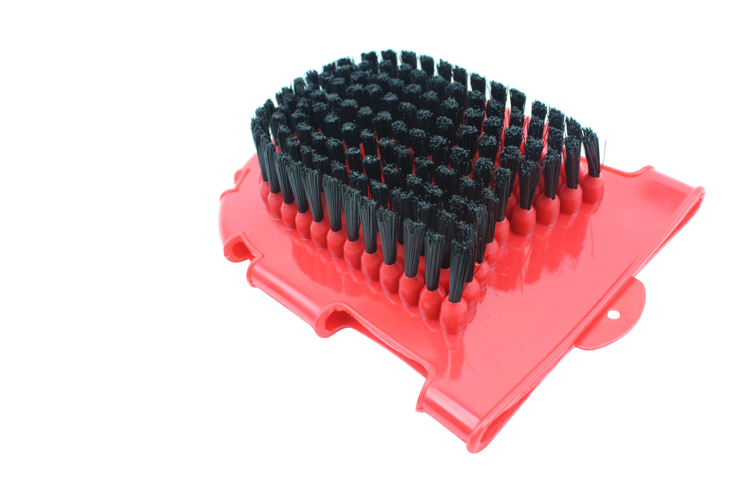 Derby Grooming Mitt Brush Combo Bottom Top Red