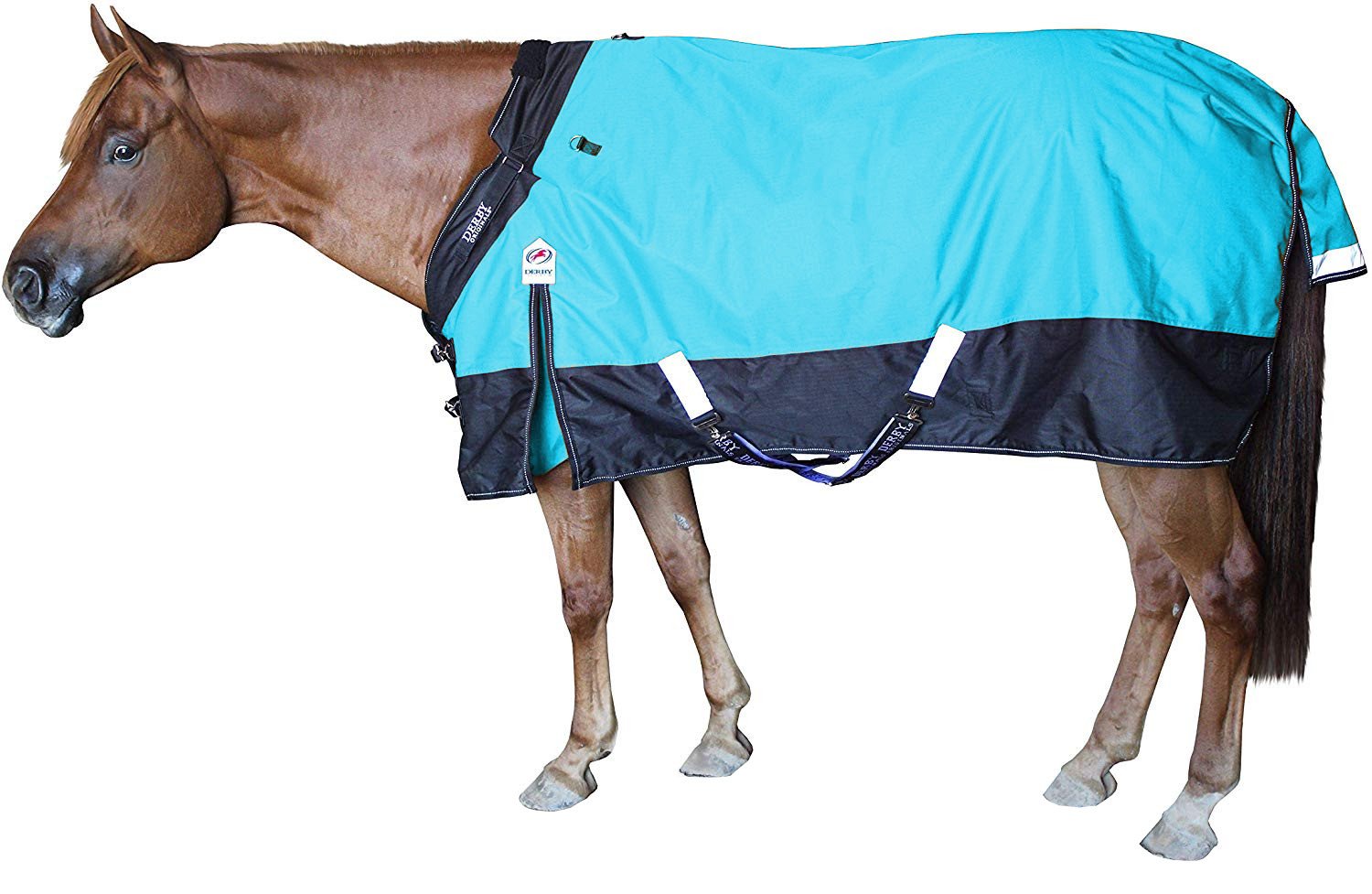 Derby Originals Nordic-Tough 1200D All Season Horse Turnout Waterproof Rain Sheet Blue main