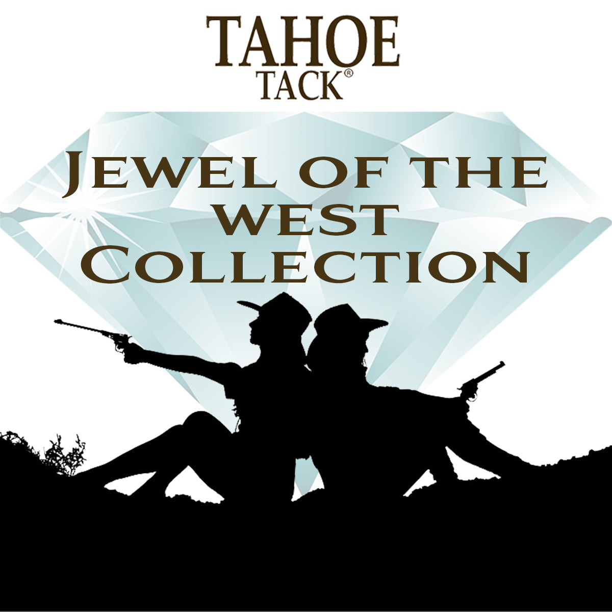 Tahoe Tack Turquoise Spotted Show Western Leather Browband Headstall with Matching Split Reins - Jewel Of the West