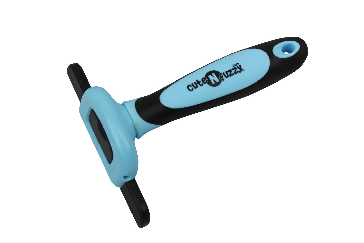 Deshedding Pet Grooming Comb in  Sizes by cuteNfuzzy® Blue Main Image