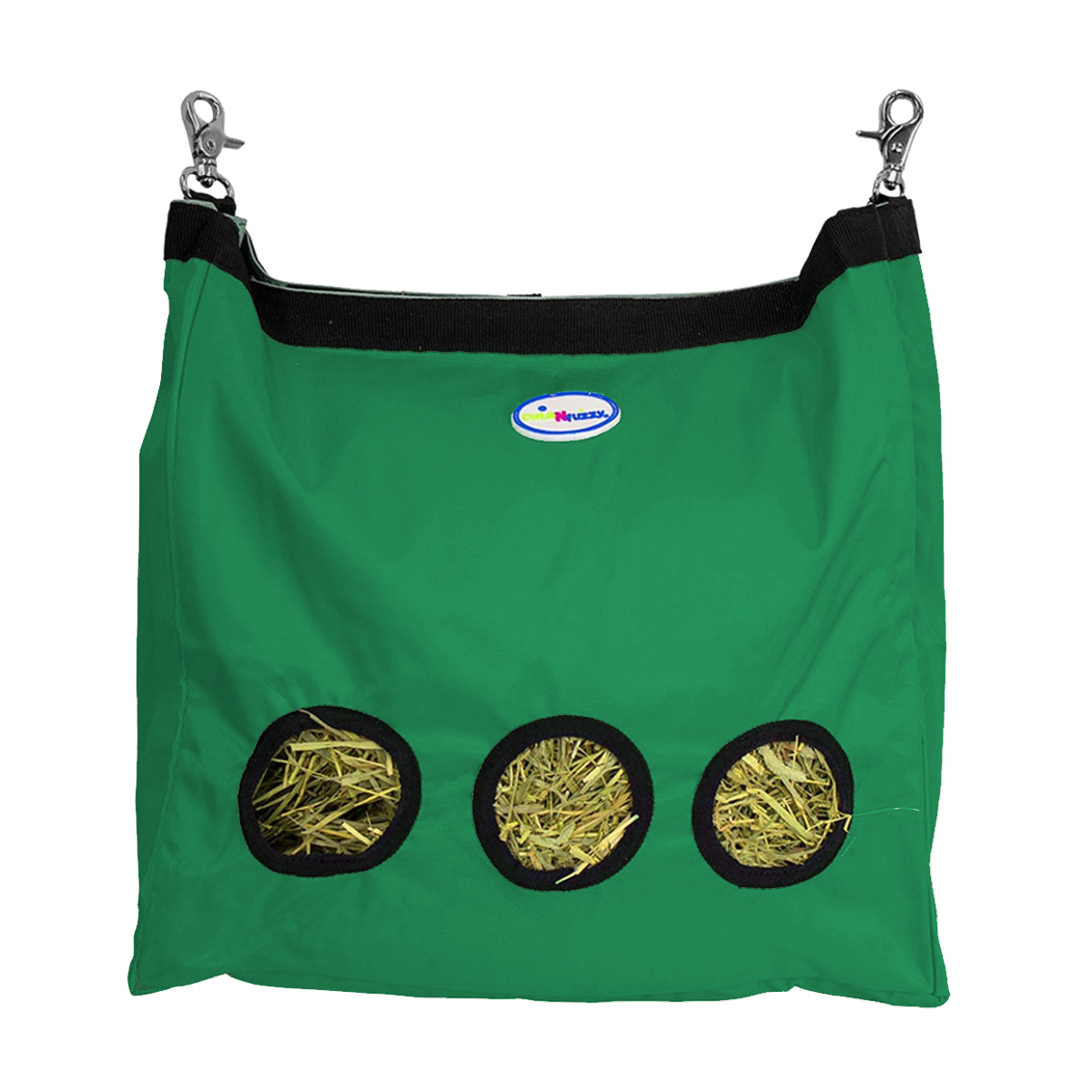 CuteNfuzzy Patented Large Hay Bag for Rabbits and Guinea Pigs Green color