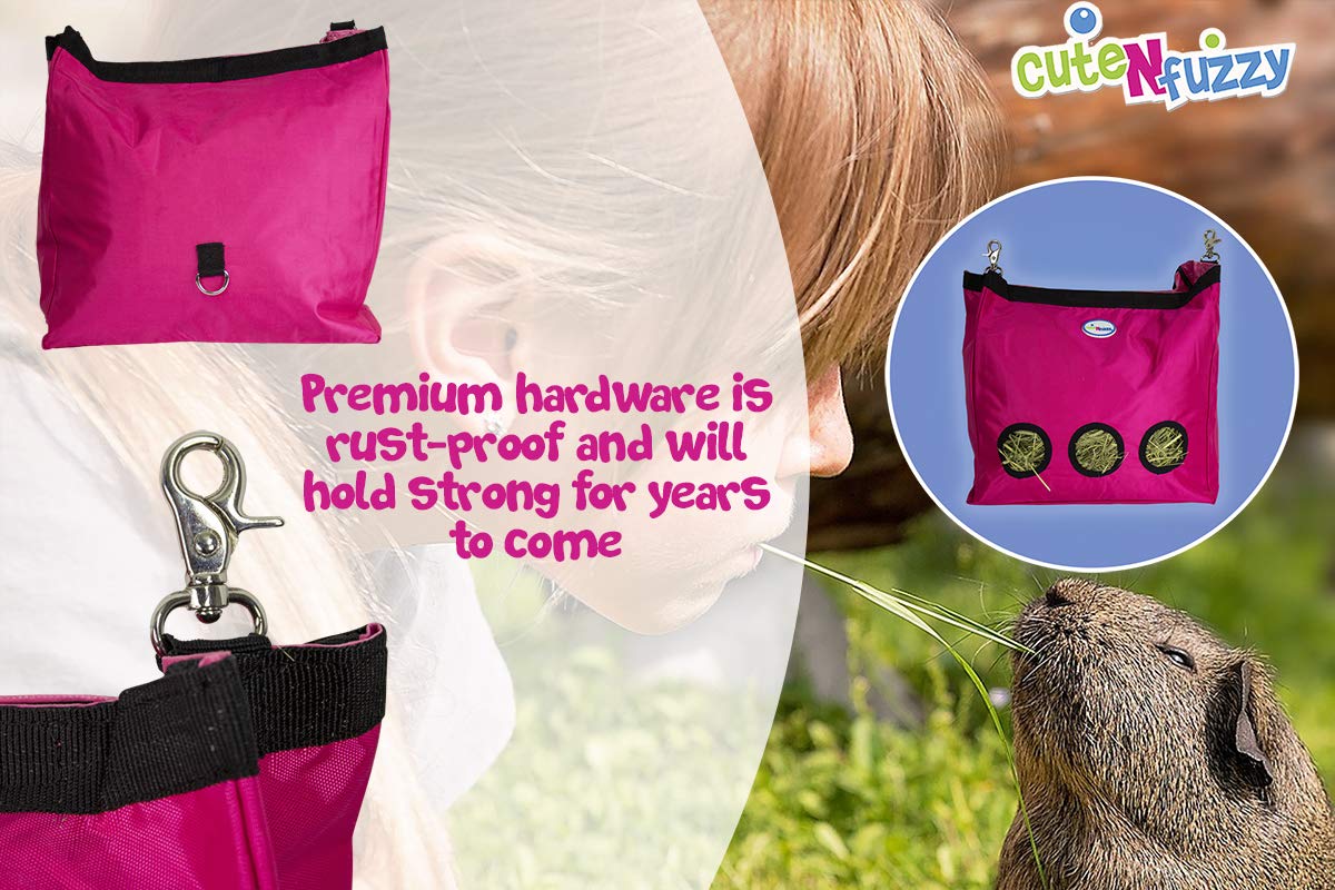Premium Large Hay Bag for Rabbits and Guinea Pigs