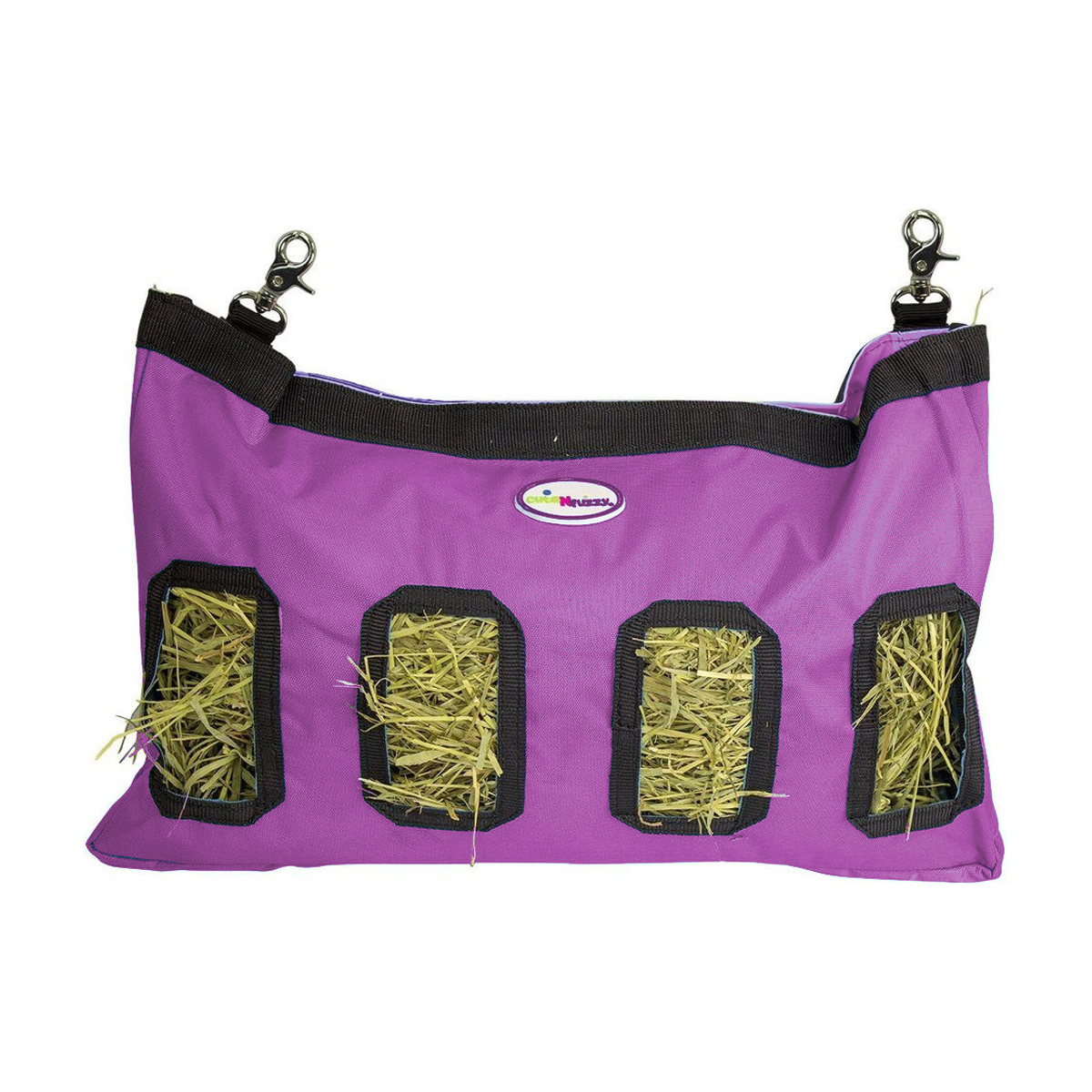 CuteNfuzzy Patented Medium Hay Bag Small Pets Purple main