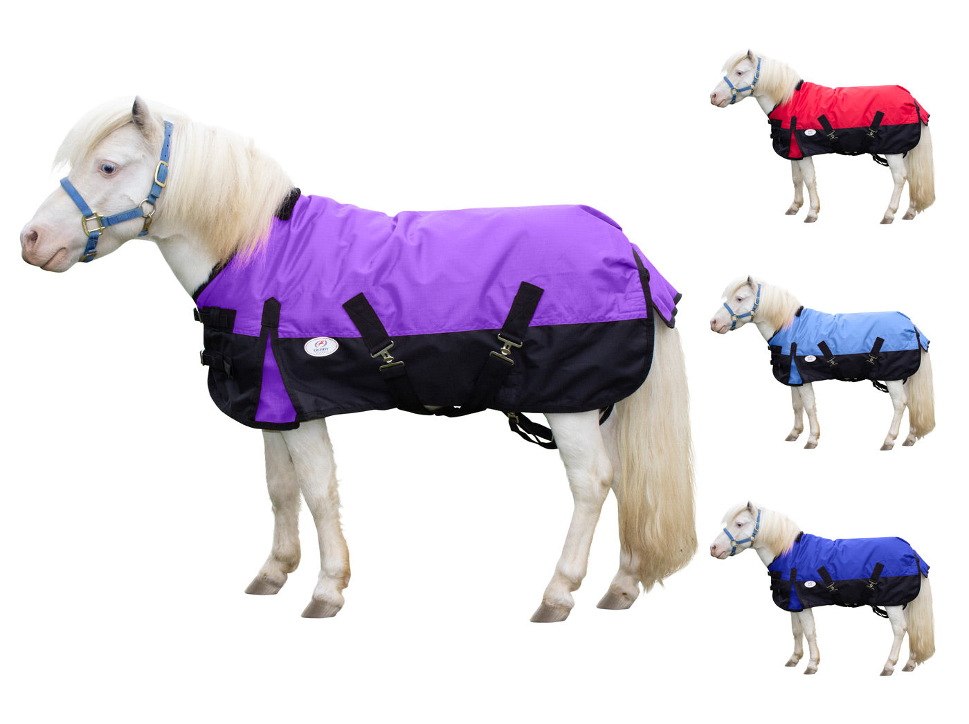 Derby Originals Classic 600D Medium Weight Winter Mini Horse Pony Turnout Blanket
