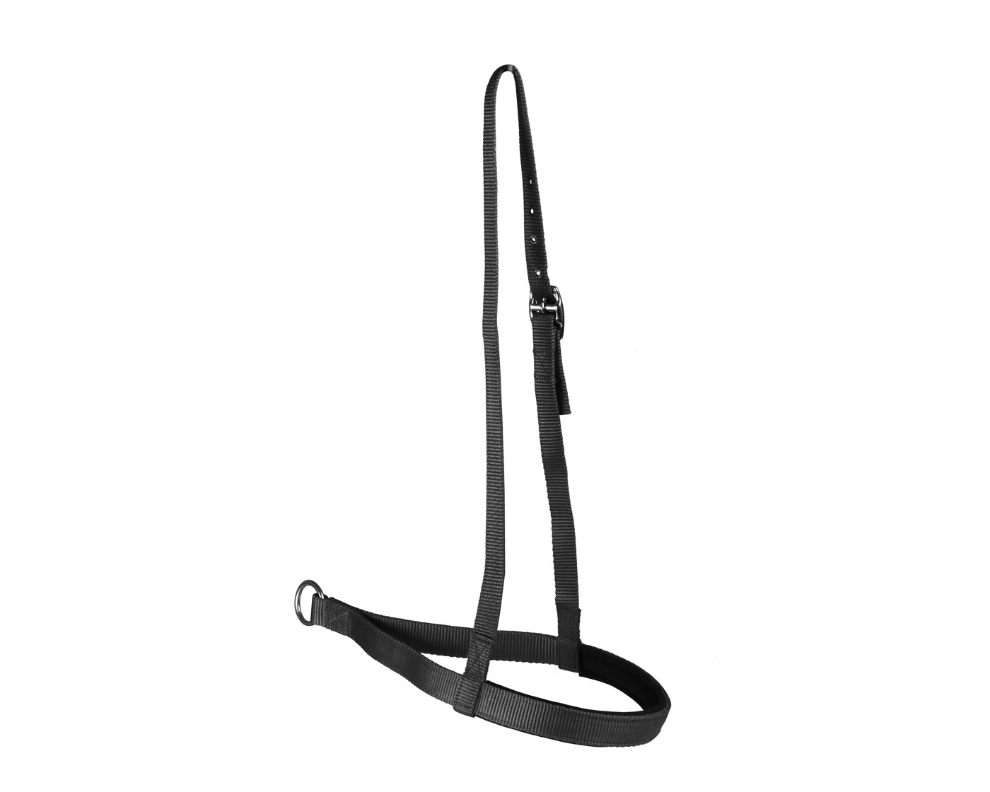 Tahoe Soft Padded Nylon Tie Down Noseband Black main