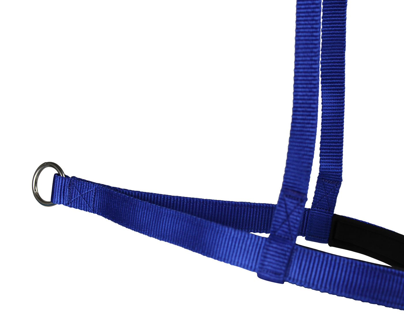 Tahoe Soft Padded Nylon Tie Down Noseband Close up