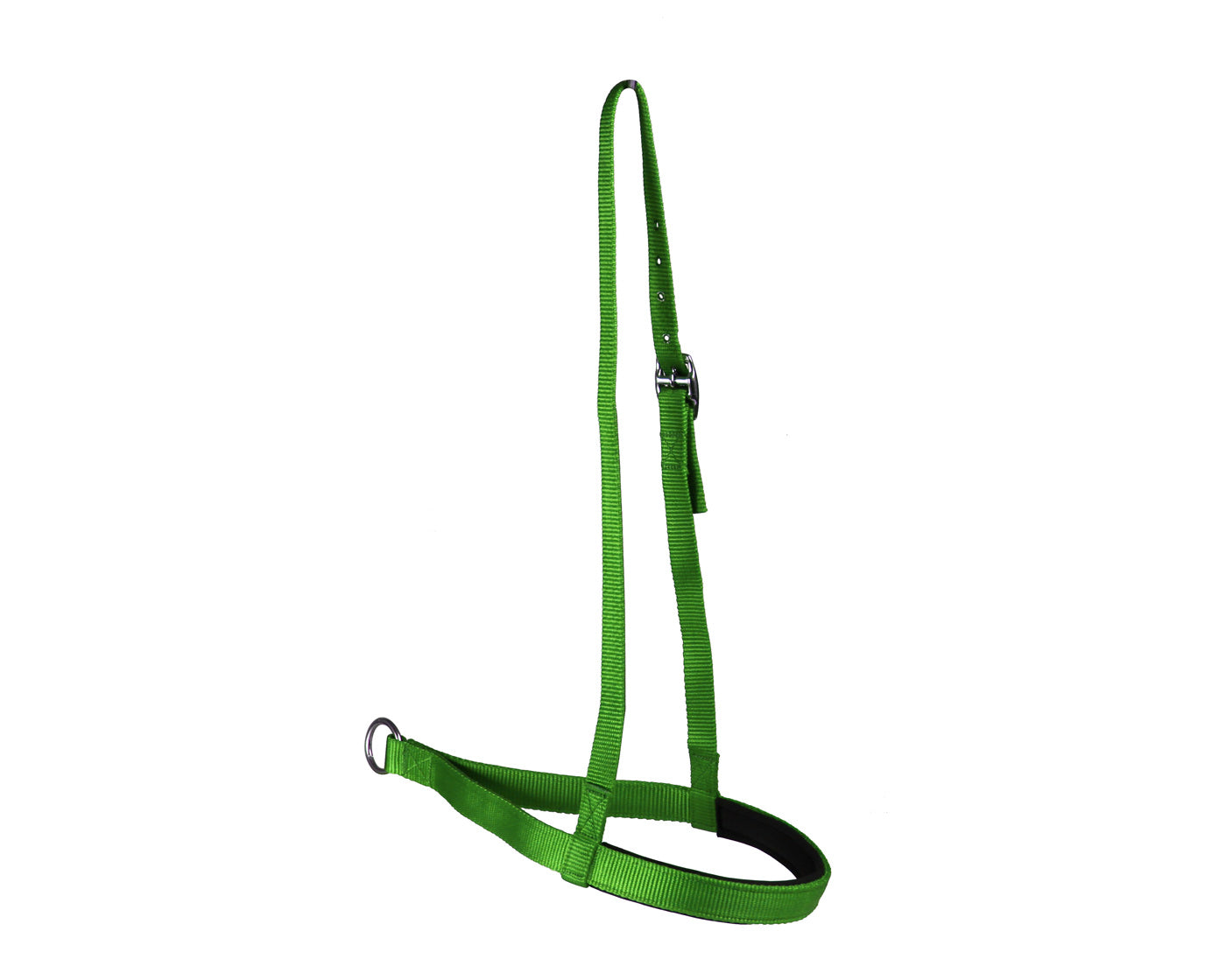 Tahoe Soft Padded Nylon Tie Down Noseband Lime Green main