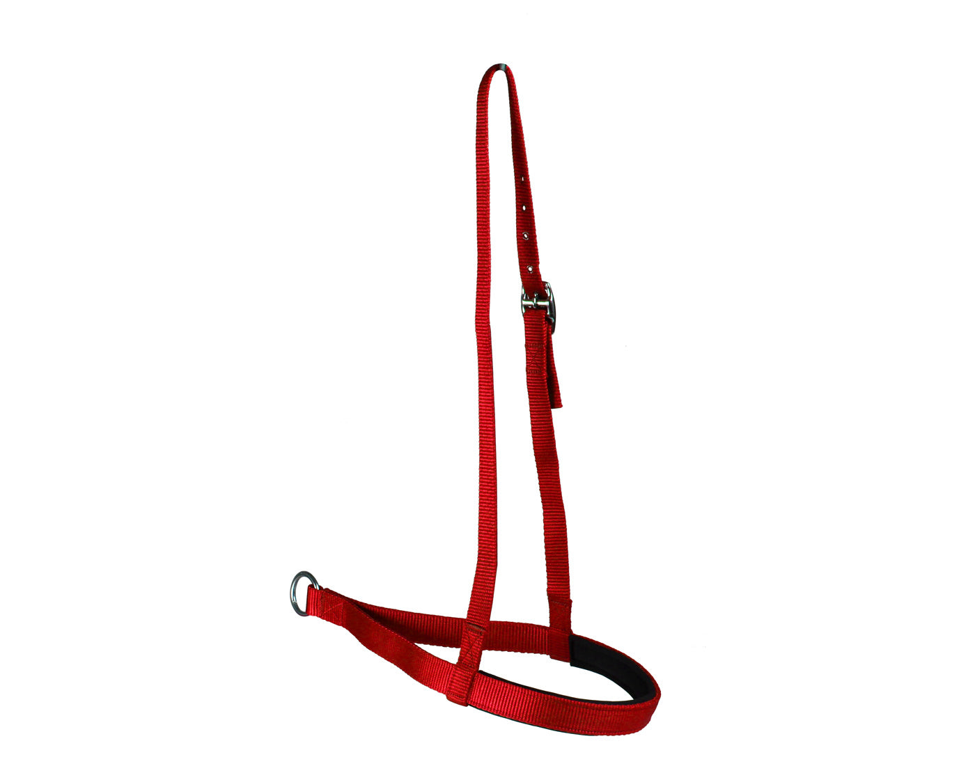 Tahoe Soft Padded Nylon Tie Down Noseband Red