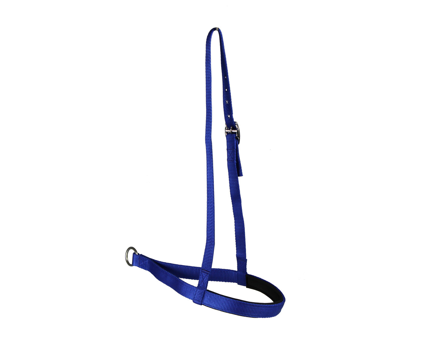 Tahoe Soft Padded Nylon Tie Down Noseband Main blue