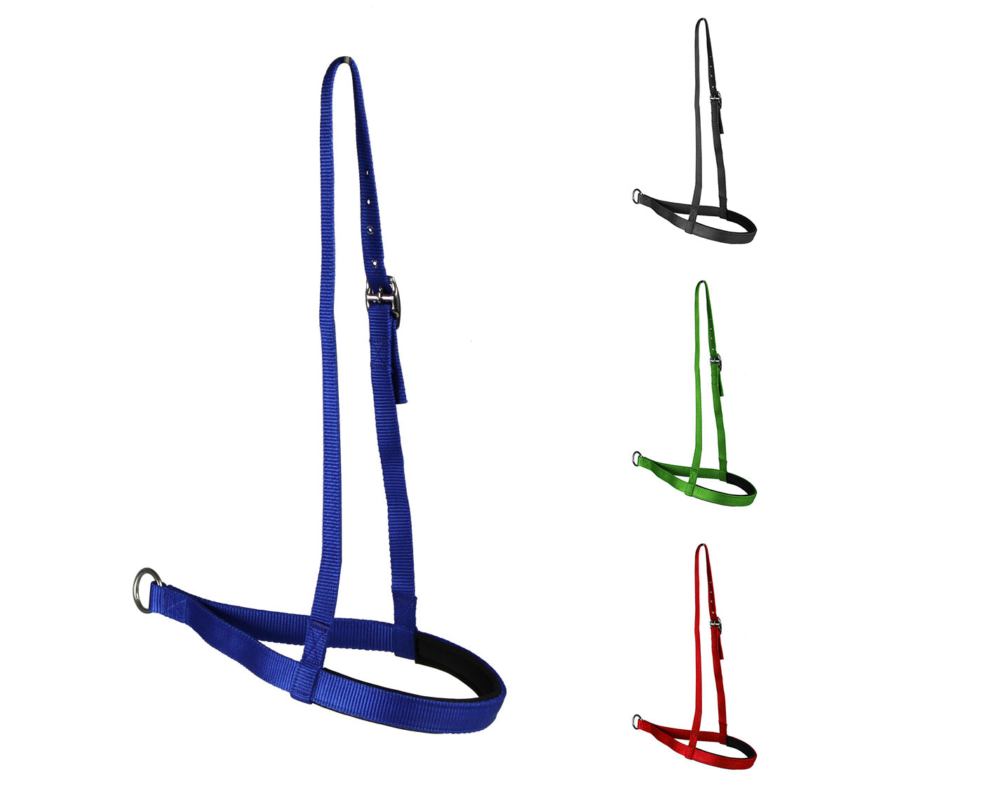 Tahoe Soft Padded Nylon Tie Down Noseband Royal Blue
