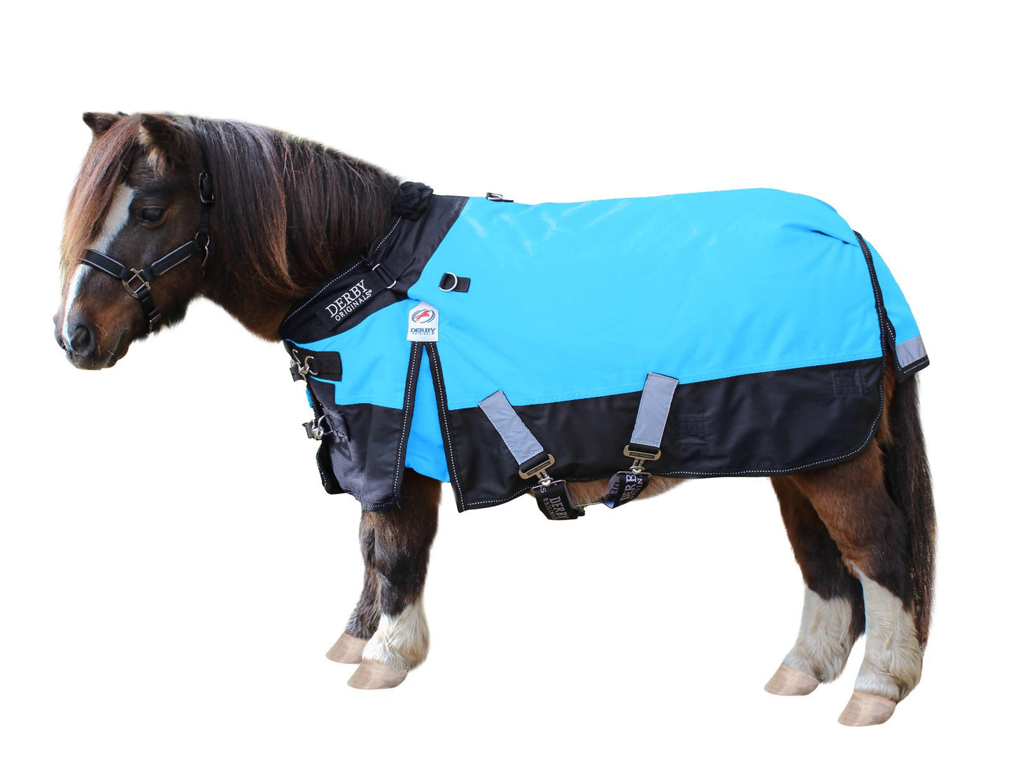Medium Weight Winter Mini Horse Pony Turnout Blanket  Sky Blue