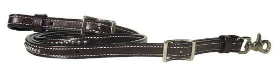 Tahoe Barrel Reins with Spots - USA Leather