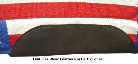 Woven Patriotic Saddle Pad