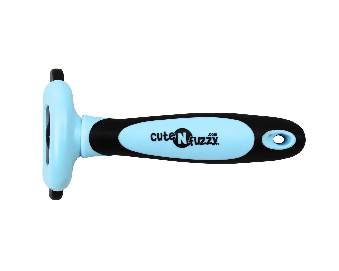 Deshedding Pet Grooming Comb in  Sizes by cuteNfuzzy® Blue Image