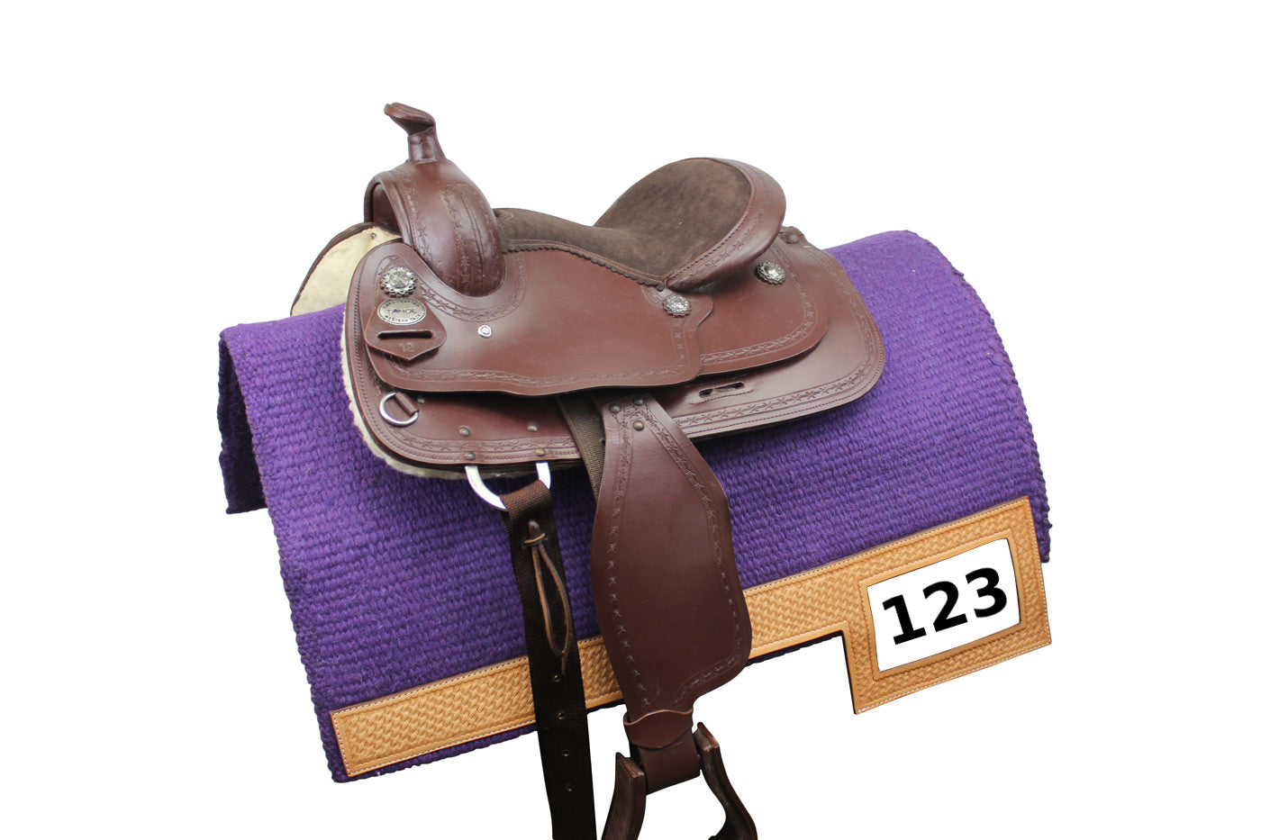 Tack Heavy-Duty New Zealand Wool Showring Saddle Blanket