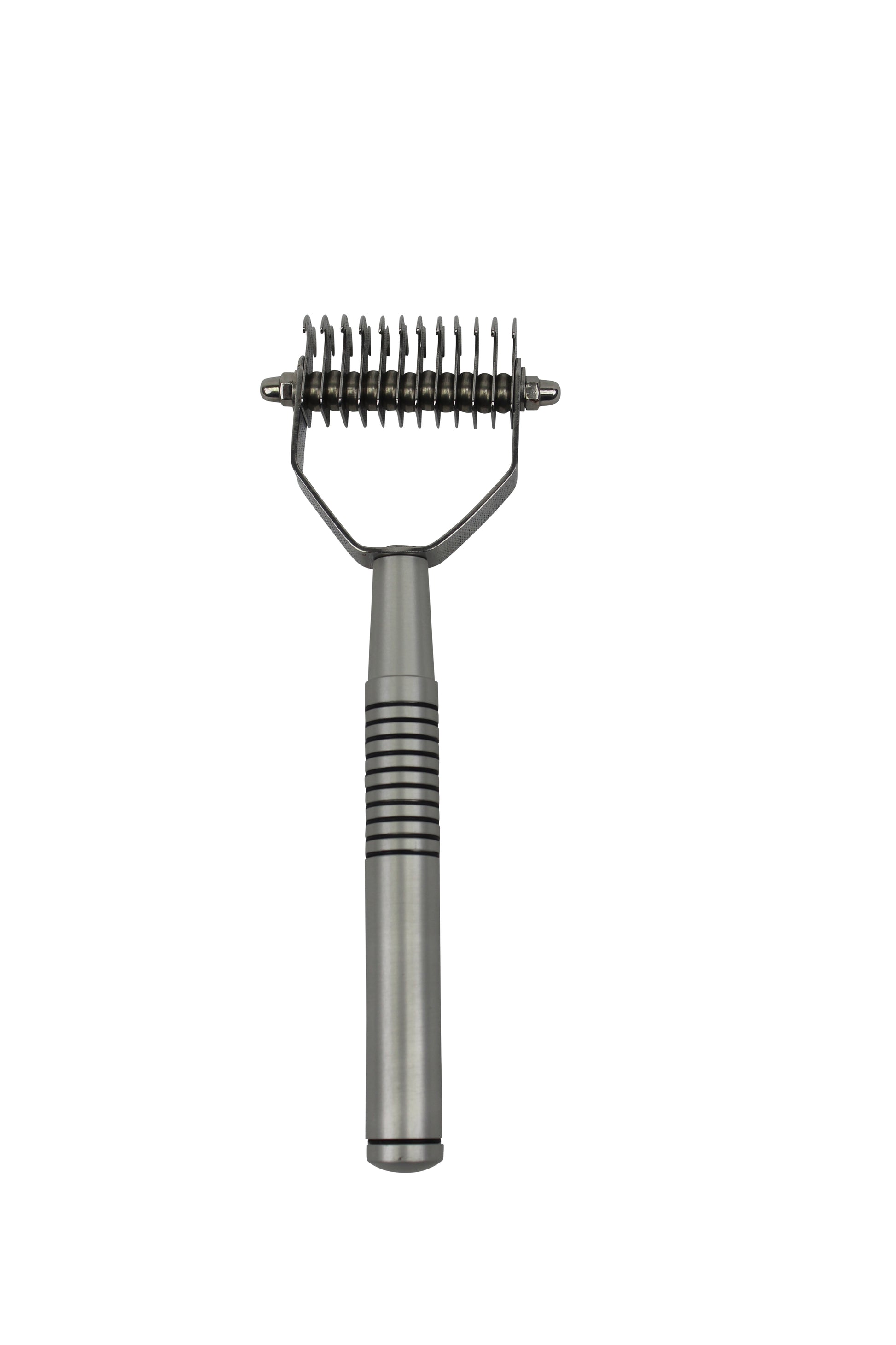 Professional Pet Grooming Undercoat Rake Vertical
