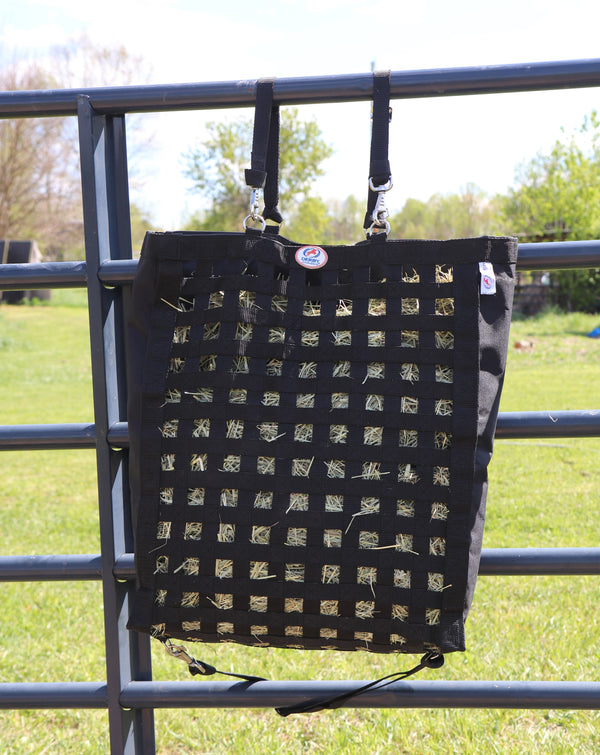 Paris Tack Ultra Slow Feeder Horse Hay Bag with Super Tough Bottom and 6 Month Warranty
