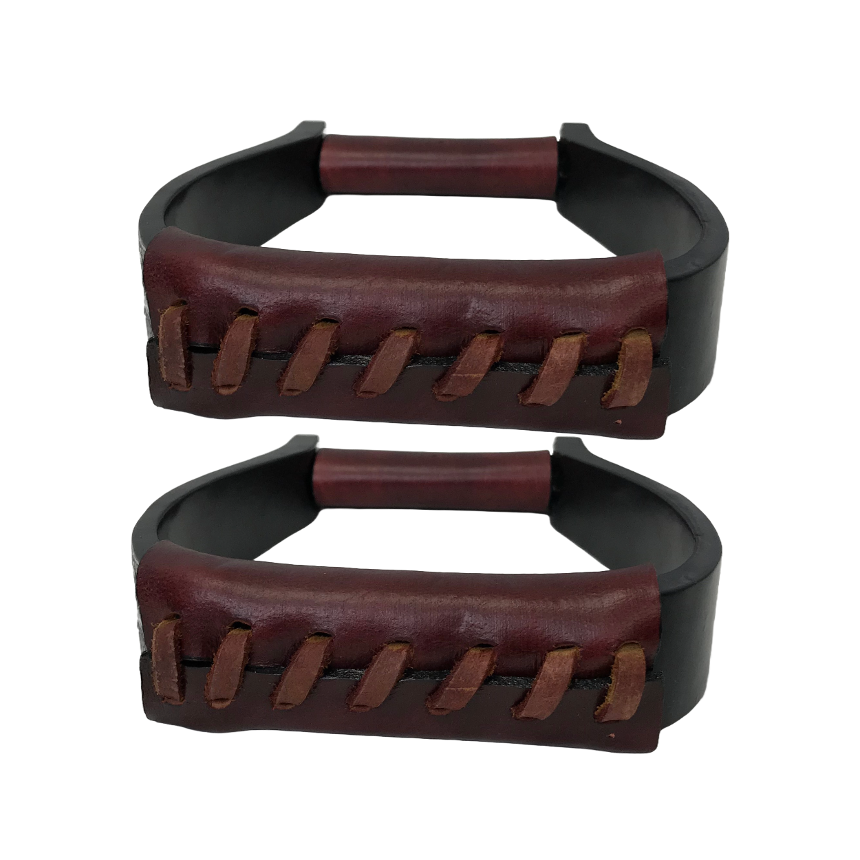 Tahoe Tack Black Engraved Adult Western Show Stirrups for Western Saddles Bottom View