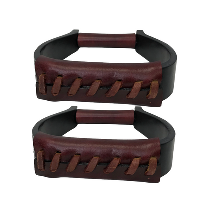 Tahoe Tack Black Engraved Adult Western Show Stirrups for Western Saddles Bottom View