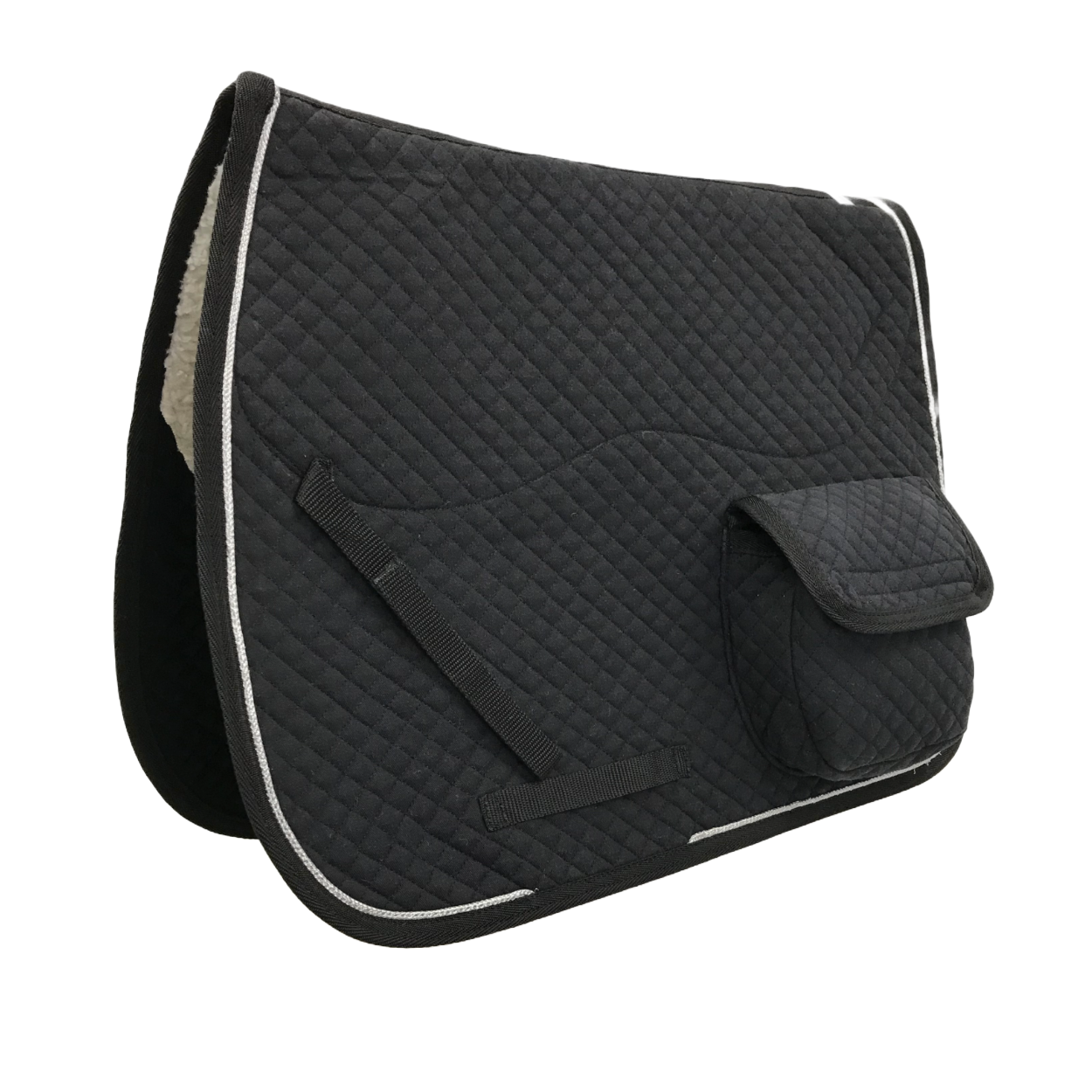 Western saddle pad with pockets 2025