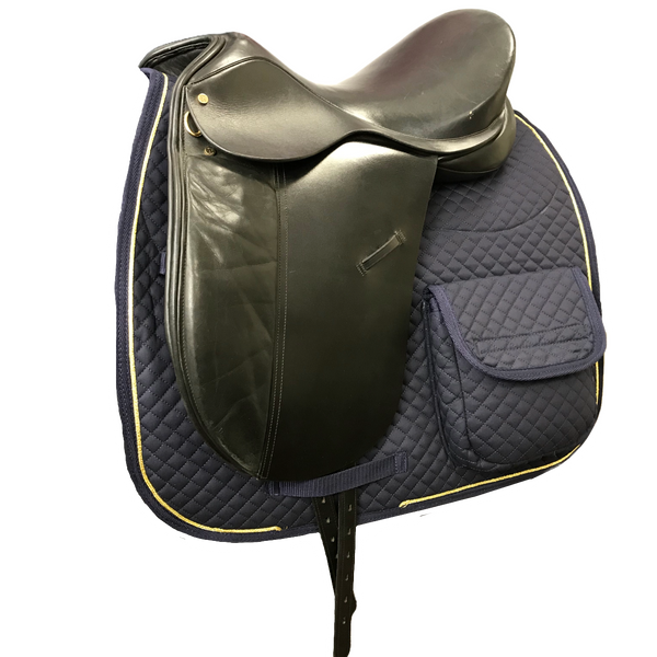 Derby Originals Dressage / Australian Saddle Pad with Pockets and Half Fleece