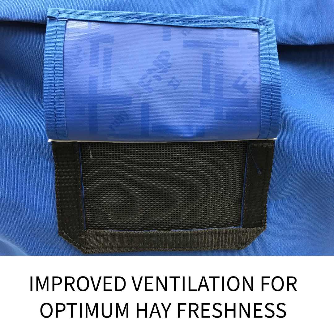 DERBY ORIGINALS PATENTED ROLLING BALE BAG WITH VENTILATION