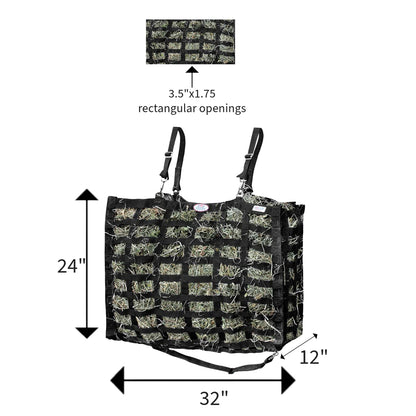 Superior Slow Feeder Horse Hay Bag with Super Tough Bottom 