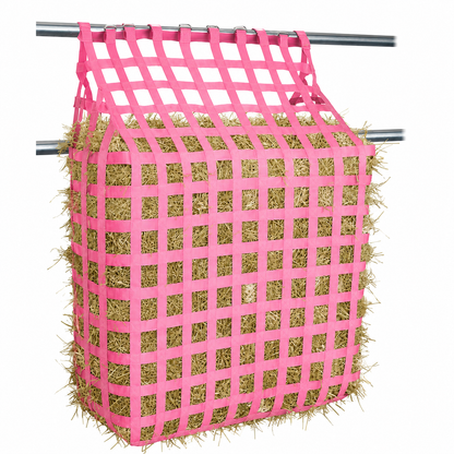 Tahoe Web Gate Slow Feed Hay Feeder – 2" Openings, Easy-Fill, Quick Strap Mounting, Holds 5–6 Flakes, Durable & Dust-Draining with Super Tough Bottom®